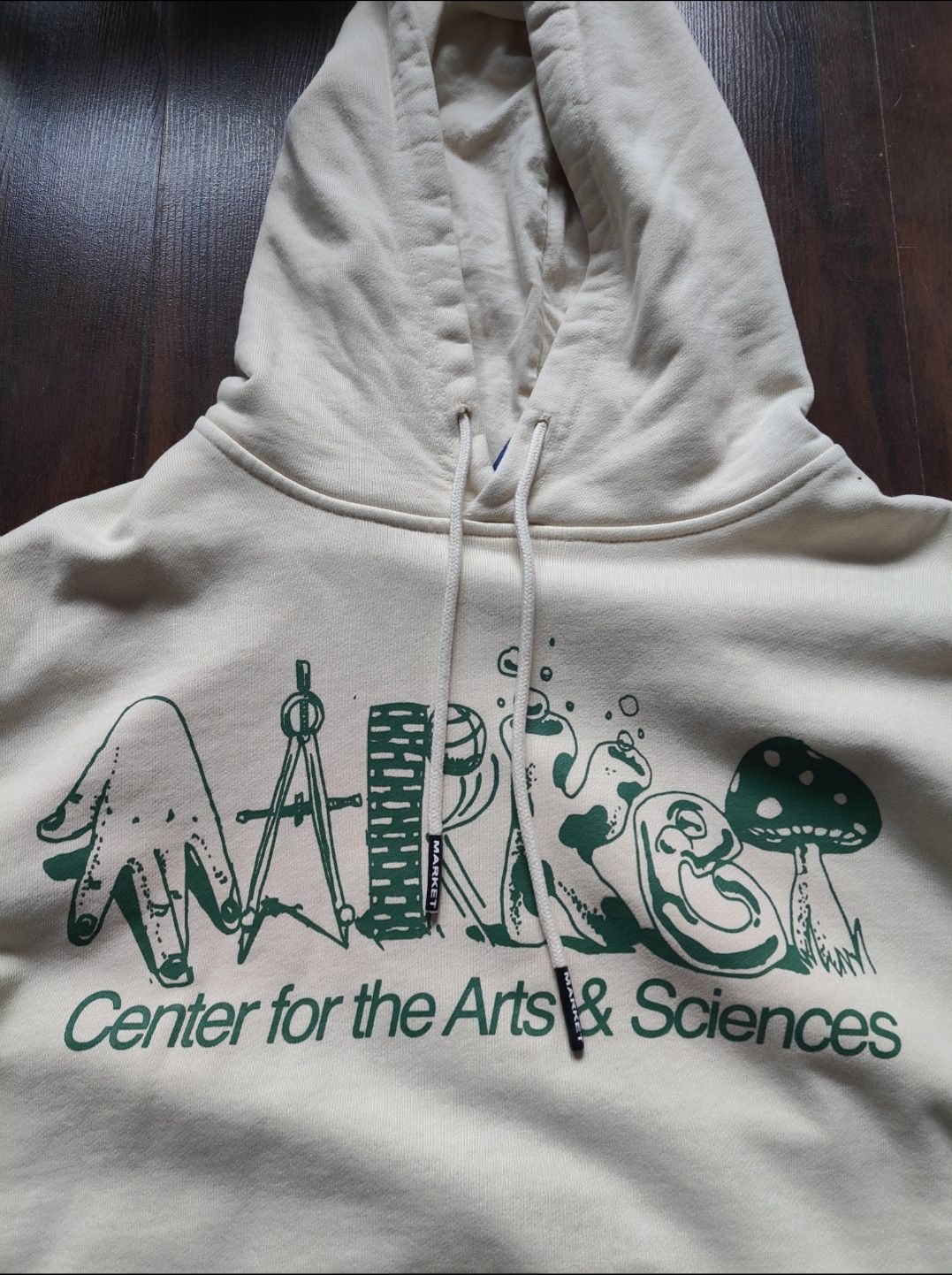 Market Market Smiley Art and Science cotton hoodie L Size US L / EU 52-54 / 3 - 2 Thumbnail