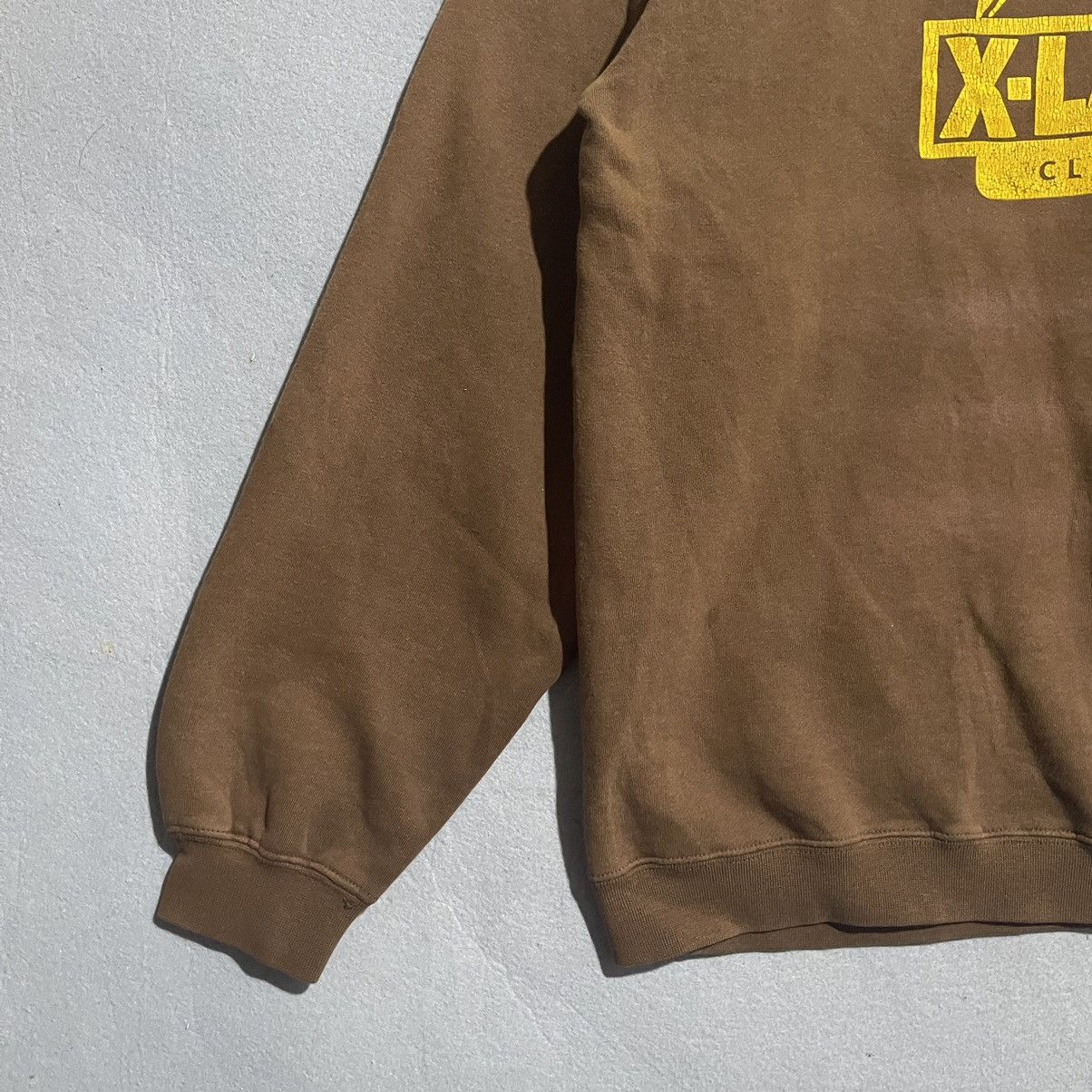 Xlarge Vintage 1990s X-Large Sweatshirt (Brown, Gorilla Logo Print) Size US M / EU 48-50 / 2 - 6 Thumbnail