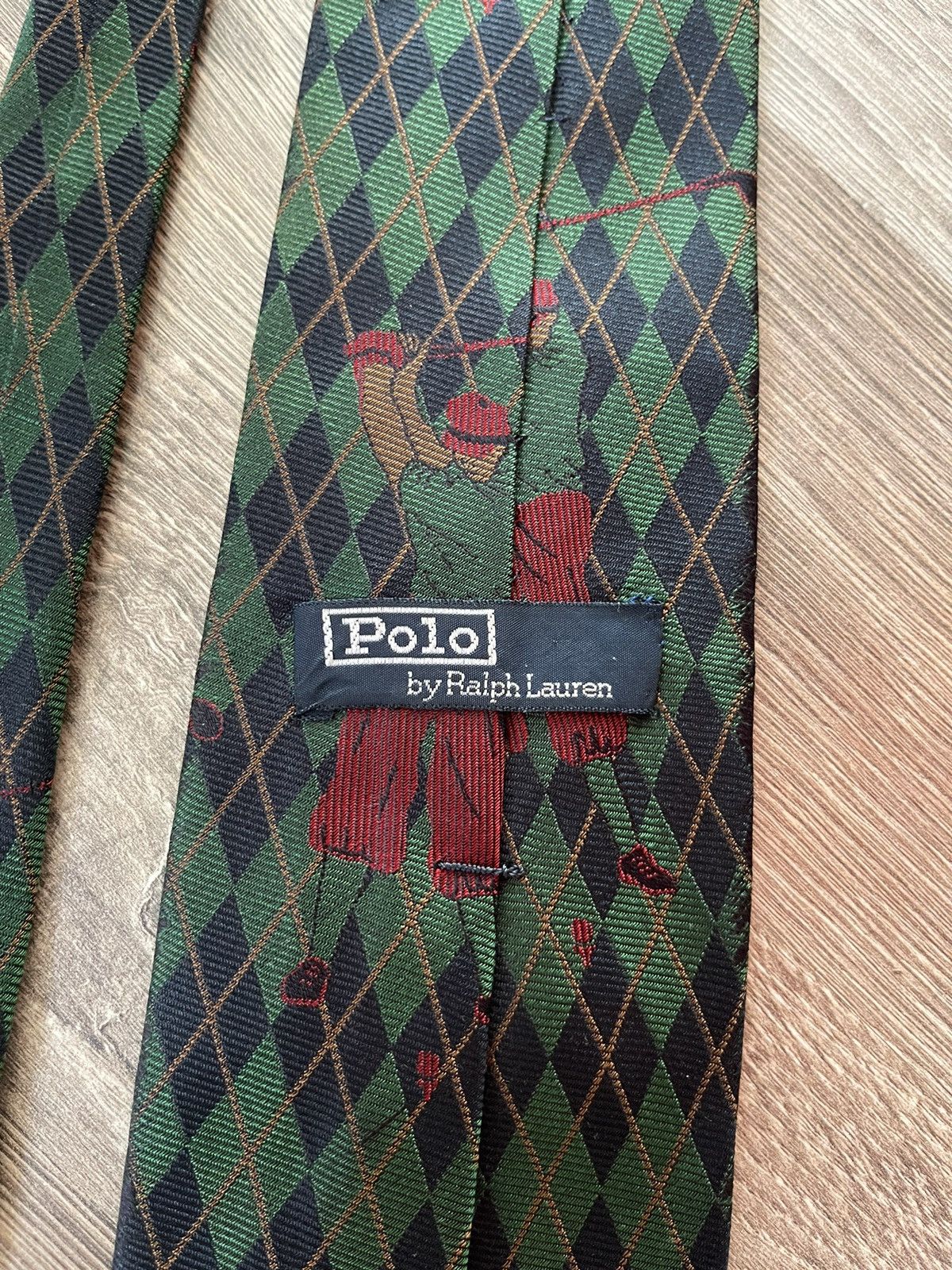 Polo Ralph Lauren × RRL Ralph Lauren Polo Ralph Lauren Tie 100% Silk Made in Italy Size ONE SIZE - 2 Thumbnail