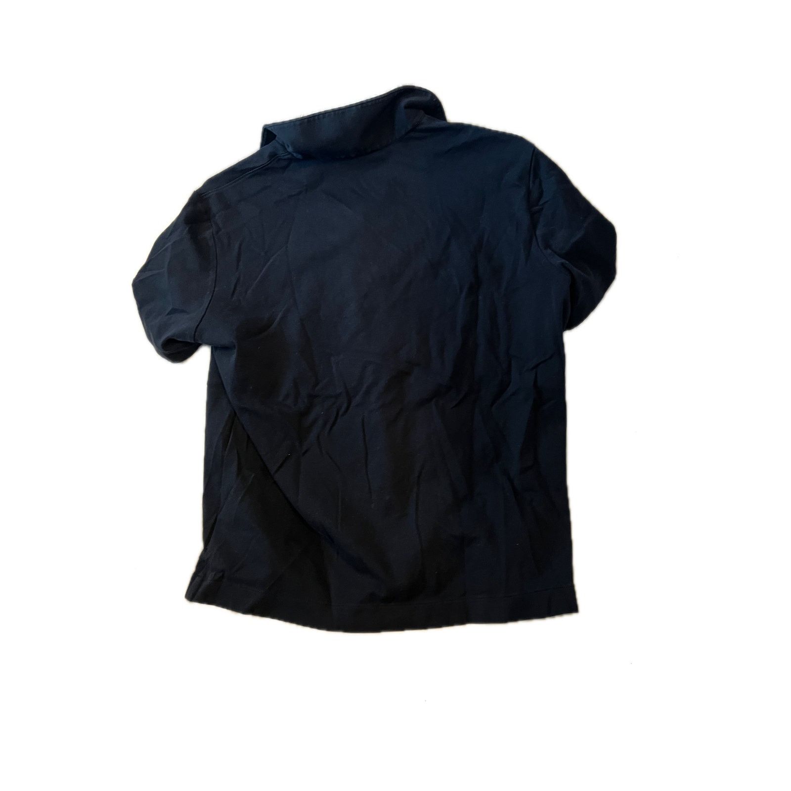 Massimo Dutti Massimo Dutti Black Polo Golf Shirt Mens M Size US M / EU 48-50 / 2 - 2 Thumbnail