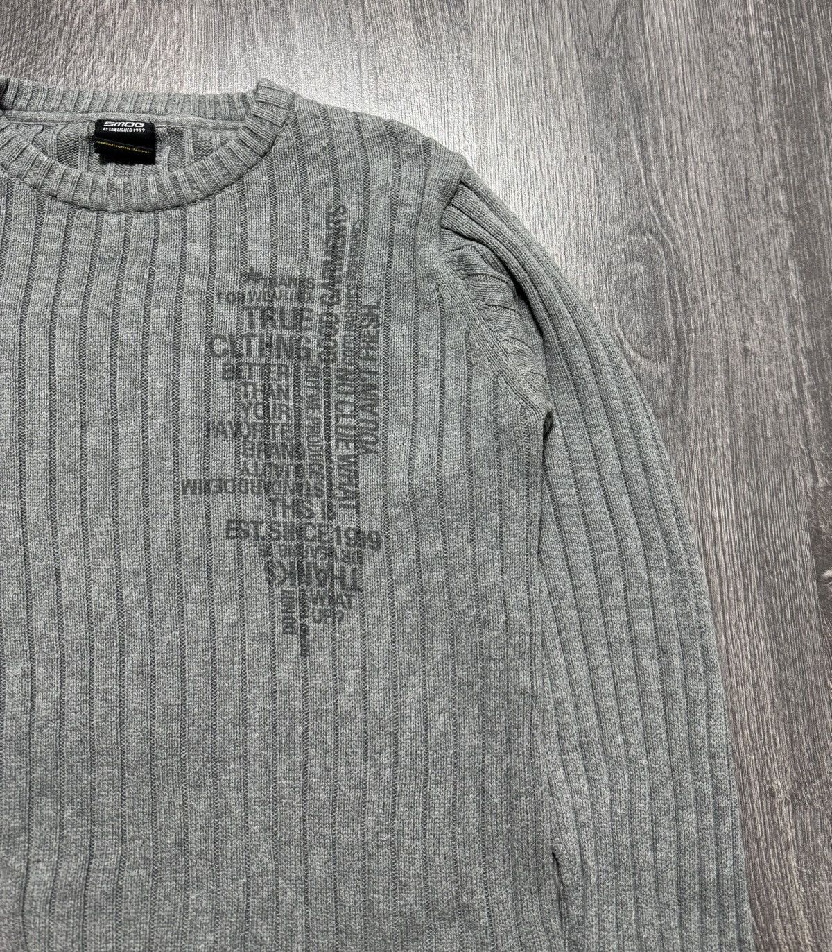 Other Y2K Vintage Sweater Avant Garde Streetwear Rare Casual VTg L Size US M / EU 48-50 / 2 - 3 Thumbnail