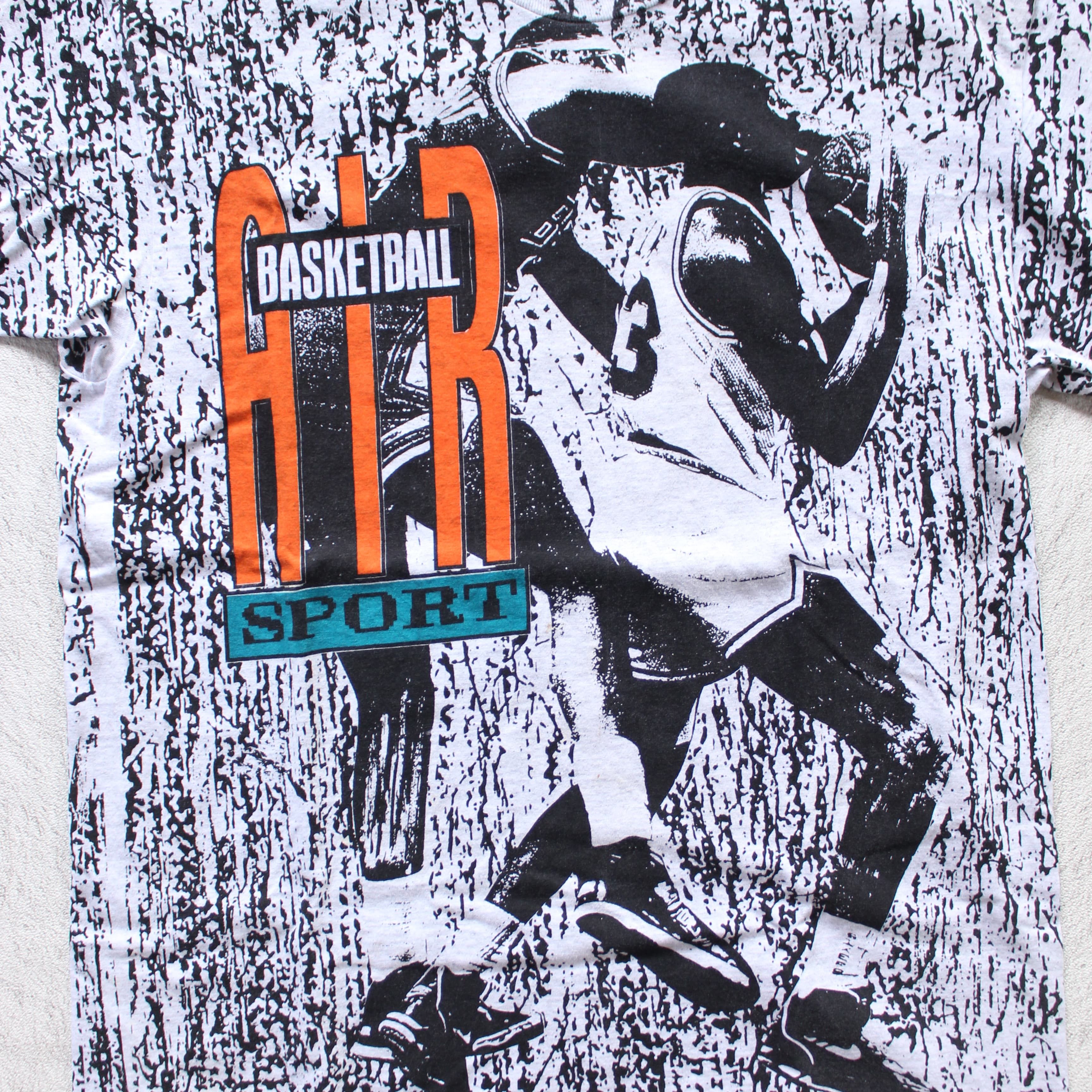 Anvil Vintage Anvil Michael Jordan AOP T-Shirt Size US L / EU 52-54 / 3 - 3 Thumbnail