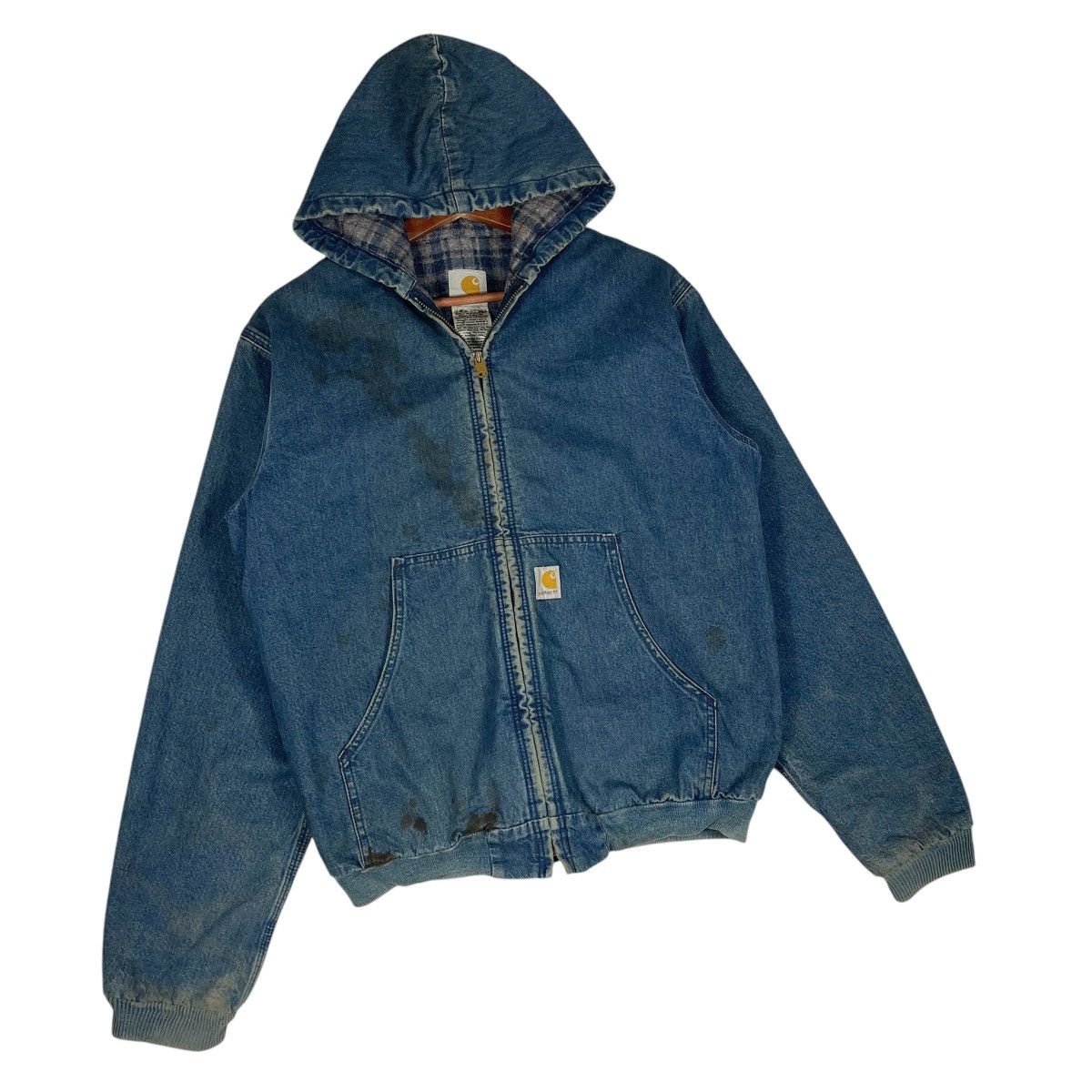 Carhartt Vintage Carhartt Denim Active Jacket Size US XL / EU 56 / 4 - 3 Thumbnail