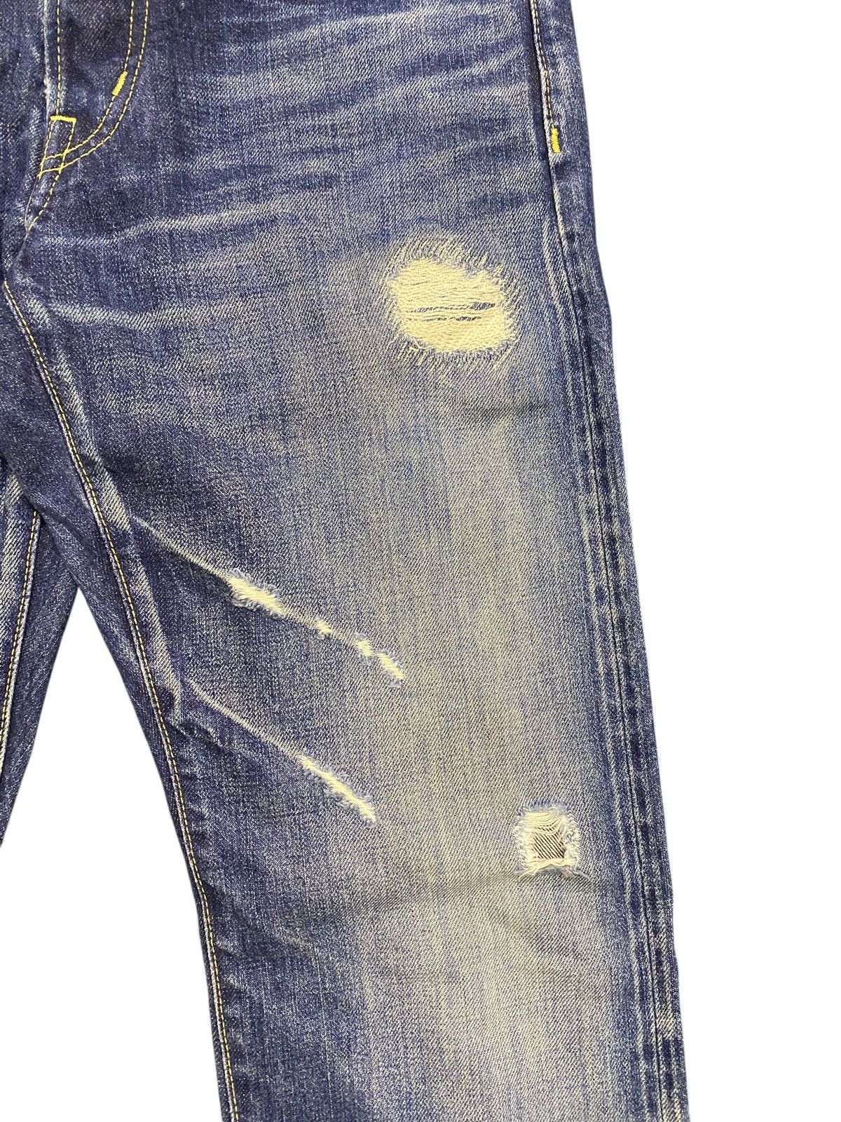 Hysteric Glamour Hysteric Glamour Distressed Stud Denim Size US 30 / EU 46 - 5 Thumbnail
