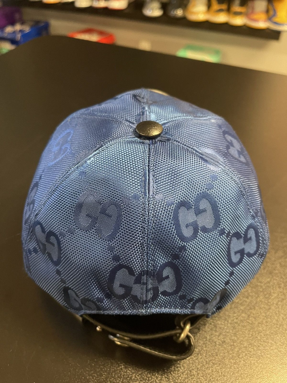 Gucci Size Small - Gucci Off The Grid Baseball Hat Blue Size ONE SIZE - 8 Thumbnail
