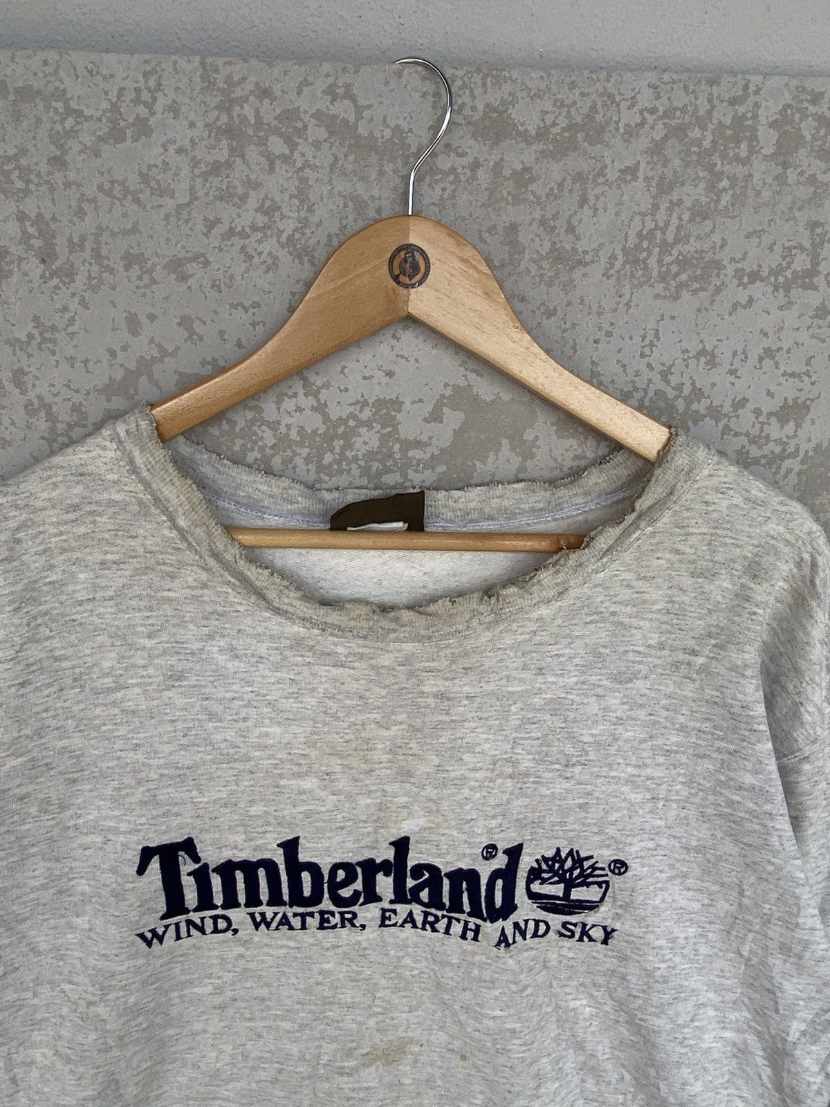 Other Vintage Timberland Big Printed Crewneck Sweatshirt Gray Size US M / EU 48-50 / 2 - 4 Thumbnail