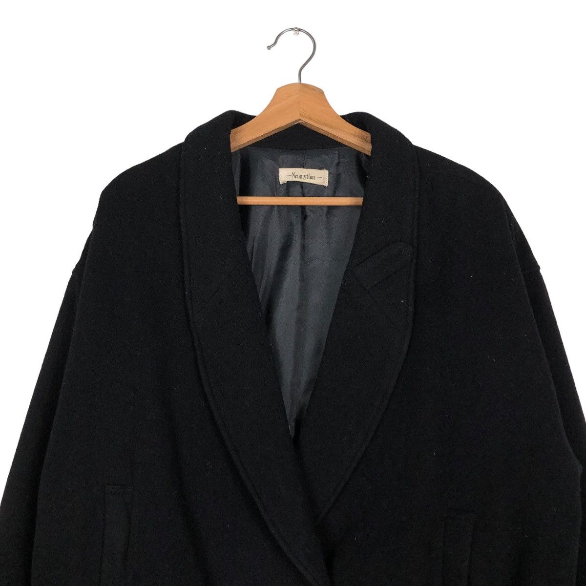 Japanese Brand 🔥VINTAGE BOMBER JACKET WOOL DOUBLE BREAST NEOMYTHOS JAPAN Size US M / EU 48-50 / 2 - 3 Thumbnail