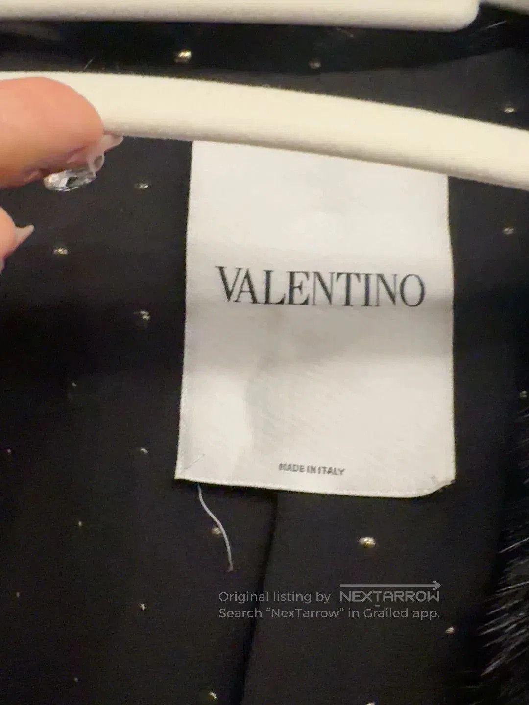 Valentino Valentino Mink Coat with Rivets. Size M / US 6-8 / IT 42-44 - 5 Thumbnail