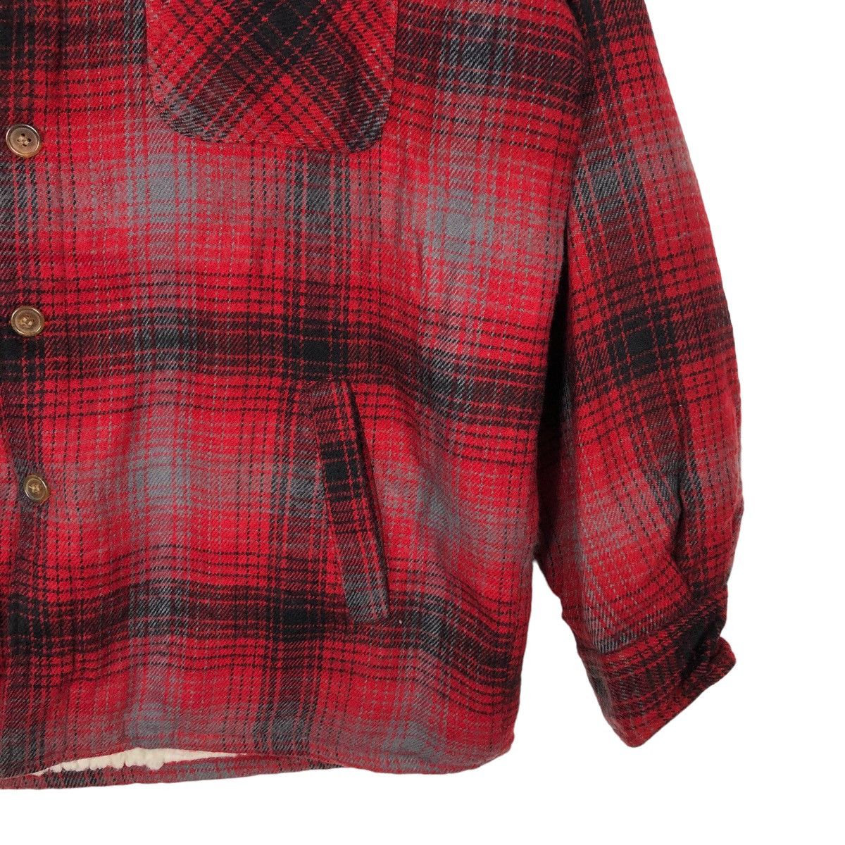 Japanese Brand 🔥90’s Vintage Flannel Jacket Robinson Tartan Design Size US M / EU 48-50 / 2 - 5 Thumbnail