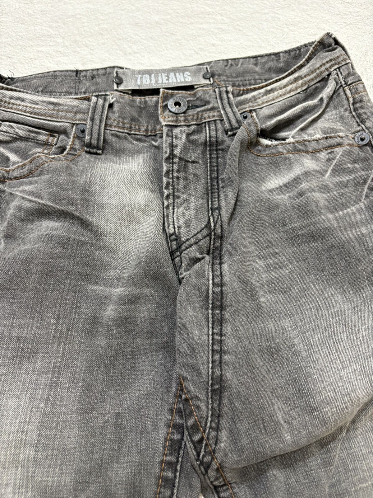 Hysteric Glamour 2000s TBJ japan Flared Smoke wash denim Y2k style Size US 26 / EU 42 - 8 Thumbnail