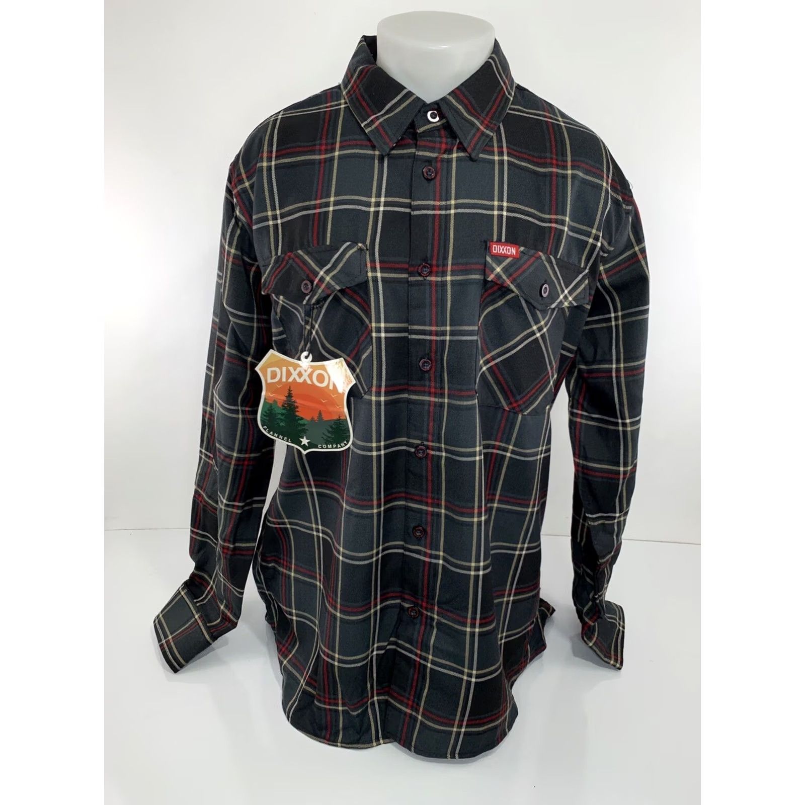 Vintage Dixxon Flannel Plaid Shirt Mens 2XL Green Long Sleeve Button-Up 2XL Shirt Size US XXL / EU 58 / 5 - 2 Thumbnail
