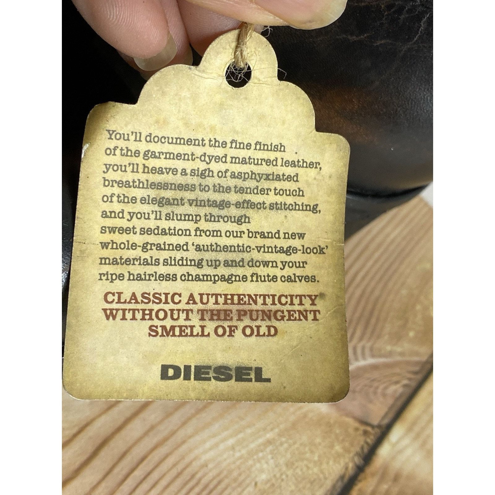 Diesel NWT Diesel Women Ankle Boots Stiefeletten DARK Brown 7.5 USA Size US 7.5 / IT 37.5 - 4 Thumbnail