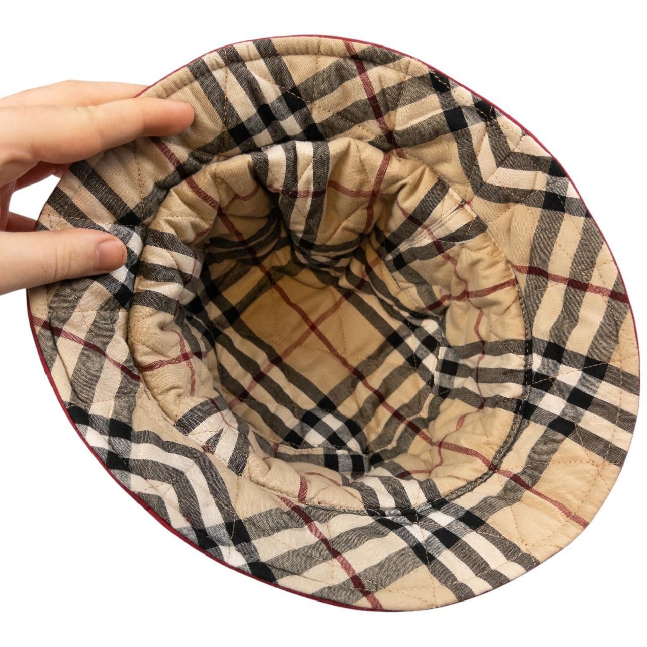 Burberry Burberry Nova Check Reversible Quilted Bucket Hat Size S Size ONE SIZE - 4 Thumbnail
