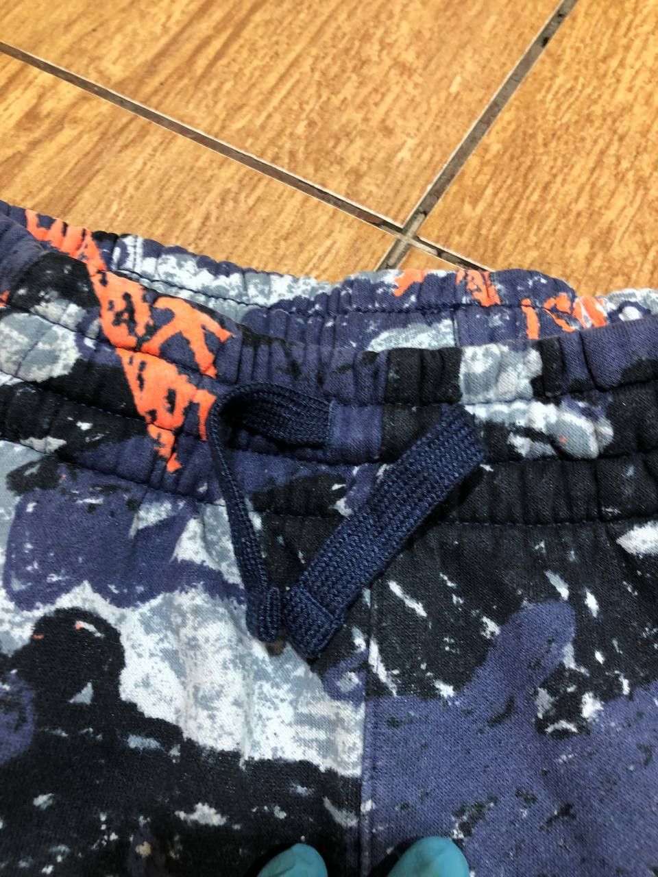 Nike Nike Boy's XL Joggers Club Fleece Navy Printed SWEATPANTS Size US 28 / EU 44 - 7 Thumbnail