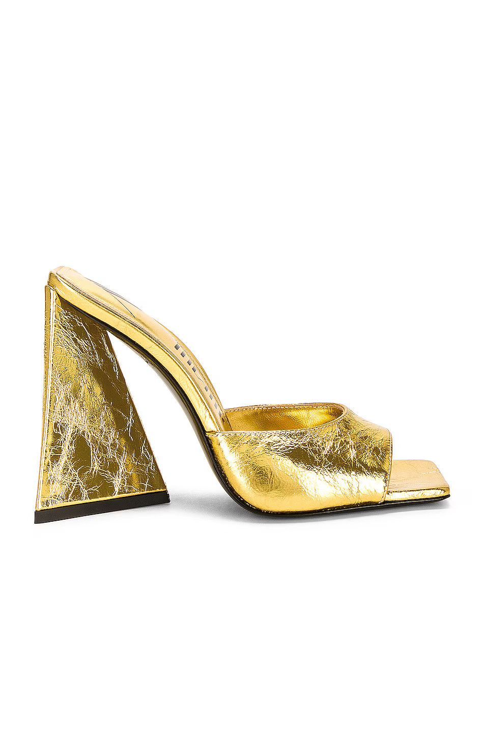 The Attico The Attico Devon Mule in Gold Size US 10 / IT 40 - 1 Thumbnail