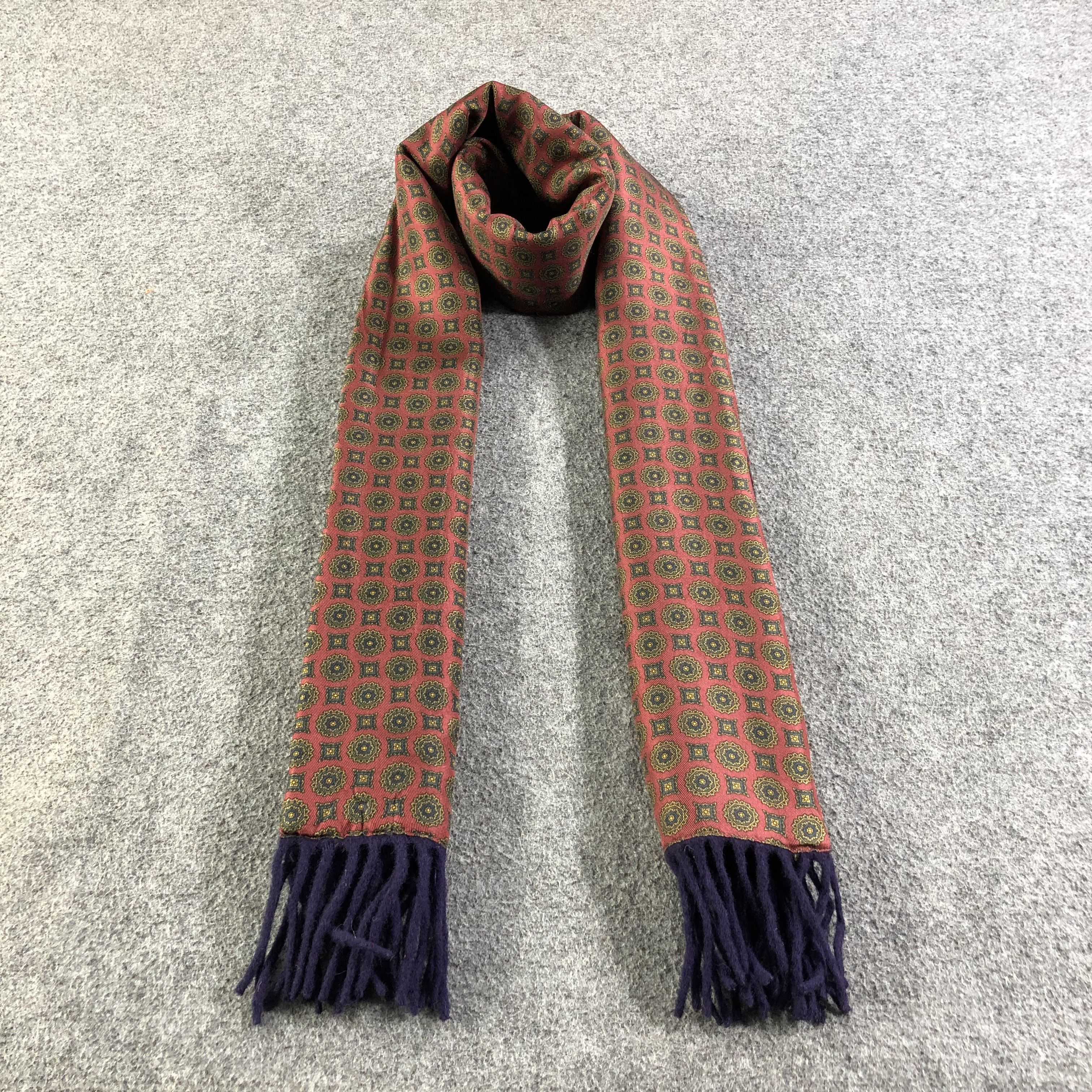 Hypebeast Bettini Silk Wool Scarf Muffler V1285 Size ONE SIZE - 1 Thumbnail