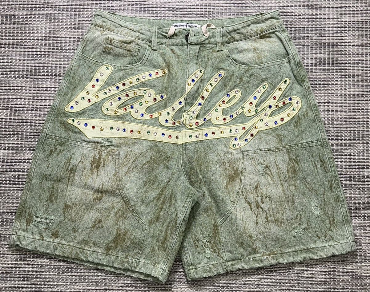 Vale Vale Forever Skittle Shorts (Green) Size US 34 / EU 50 - 1 Thumbnail
