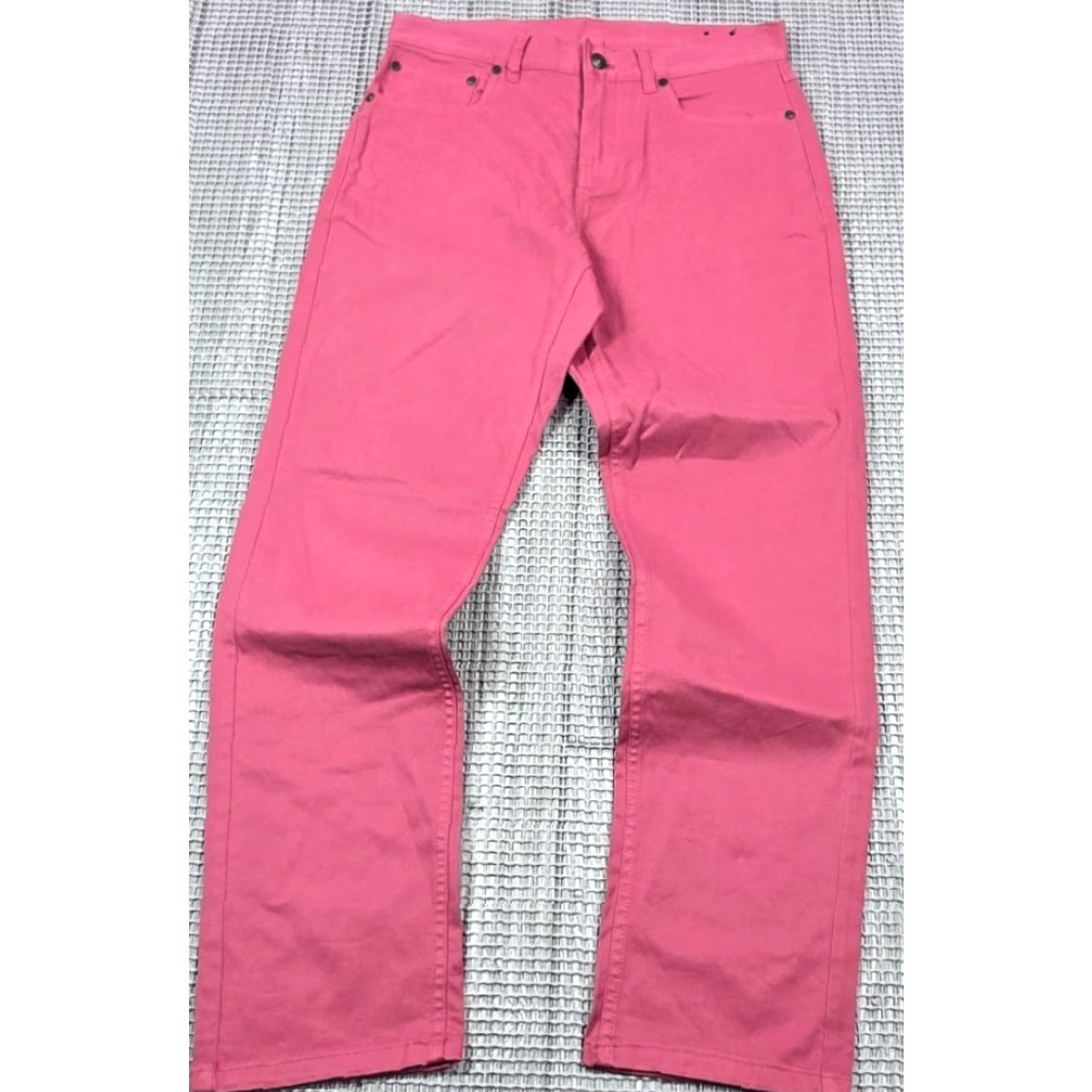 Brooks Brothers Brooks Brothers Twill Pants Mens 30x30 Pink Straight Leg 5 Pocket Stretch Chino Pants Mens Regular Pink 5-Pocket Brooks Brothers Cotton Spandex Size US 30 / EU 46 - 2 Thumbnail