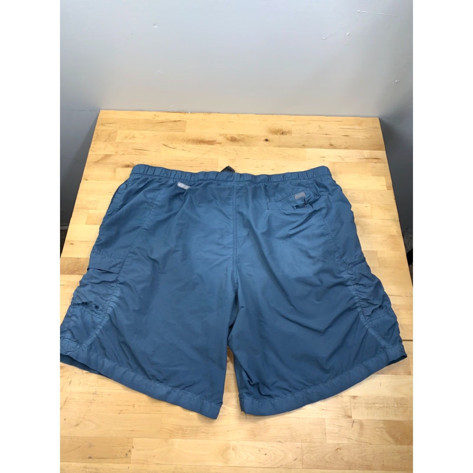 Vintage Columbia Omni Shade Mens Hiking Pants 2XL Blue Outdoor Chino Relaxed Inseam 9 in Regular Size US 39 - 2 Thumbnail