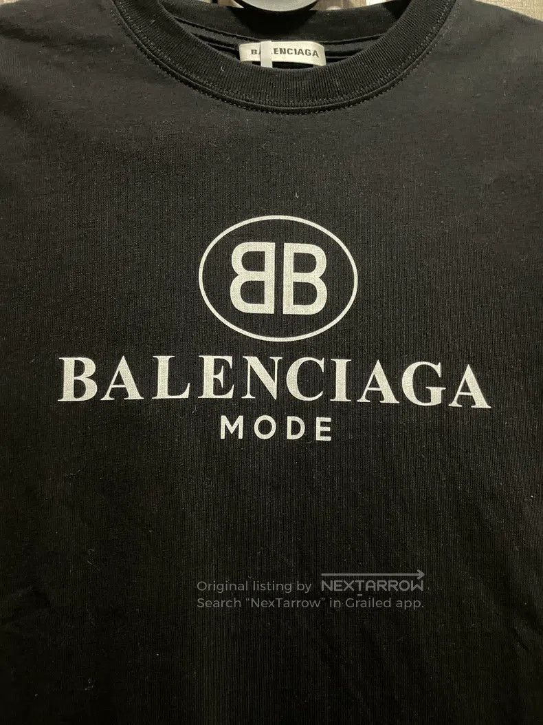 Balenciaga Balenciaga Logo Short Sleeve Size US XS / EU 42 / 0 - 2 Thumbnail
