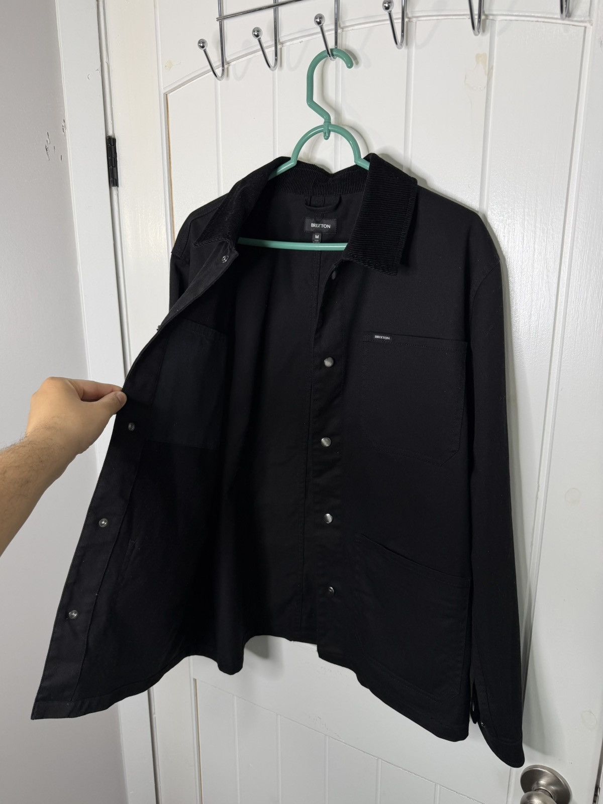 Brixton Brixton Survey Utility Chore Black Coat Size/Medium Size US M / EU 48-50 / 2 - 3 Thumbnail