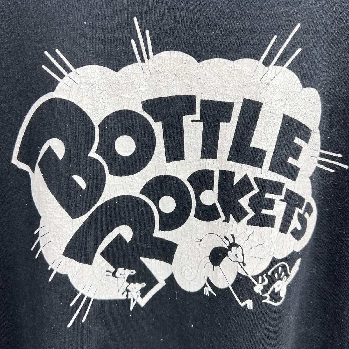 Vintage VTG BOTTLE ROCKETS SINGLE STITCH Size US XL / EU 56 / 4 - 2 Thumbnail