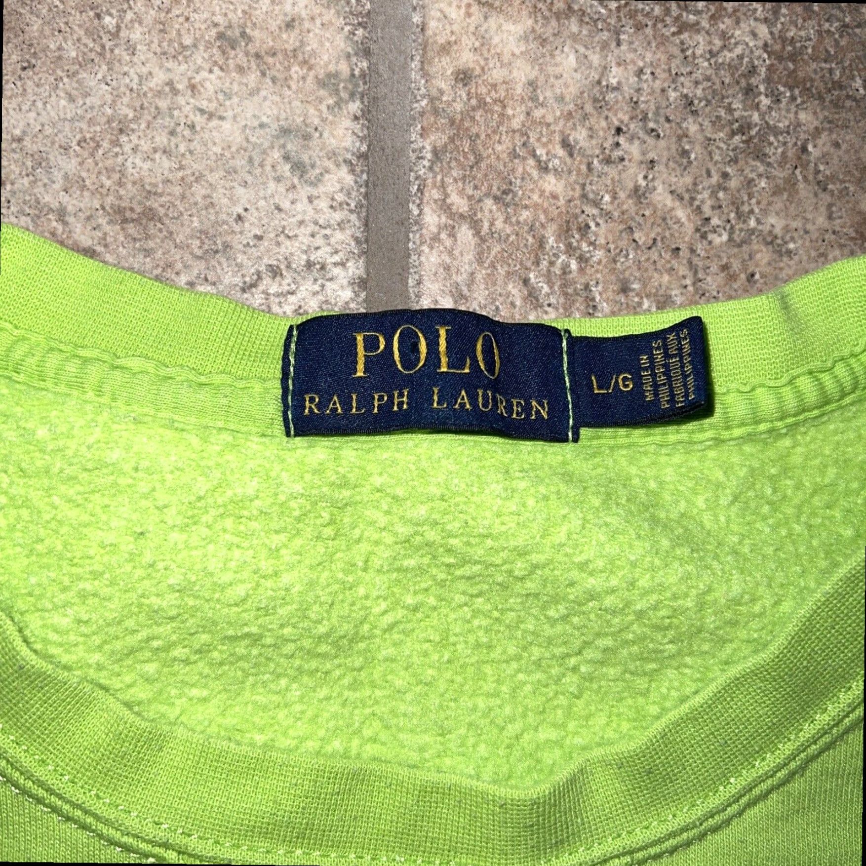 Polo Ralph Lauren Polo Ralph Lauren Mens Green Pullover Sweater Large Size US L / EU 52-54 / 3 - 3 Thumbnail