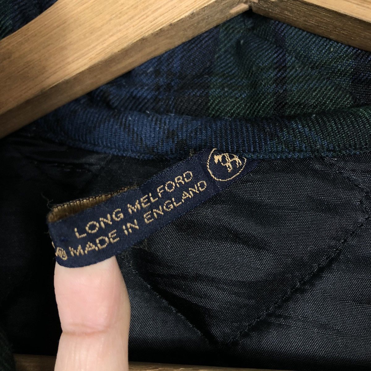 Japanese Brand 🔥Quilted Jacket Button Lavenham Made in England Rare Size US M / EU 48-50 / 2 - 19 Thumbnail