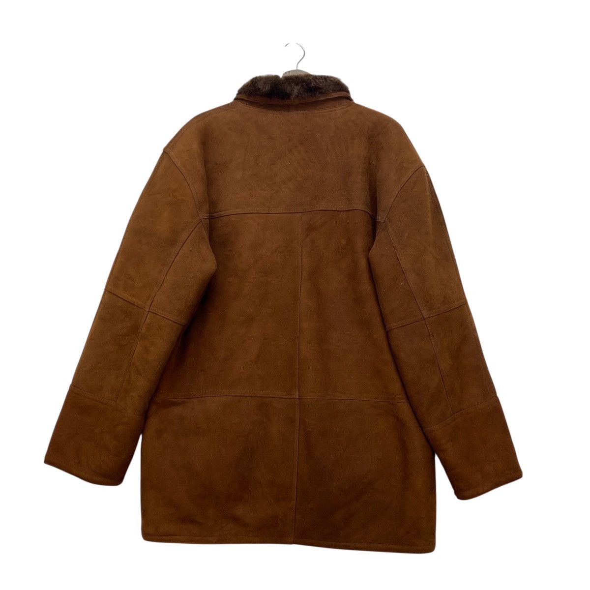 Genuine Leather Vintage Roberto Massini Too Shokai Sheepskin Sherling Coat Size US M / EU 48-50 / 2 - 5 Thumbnail