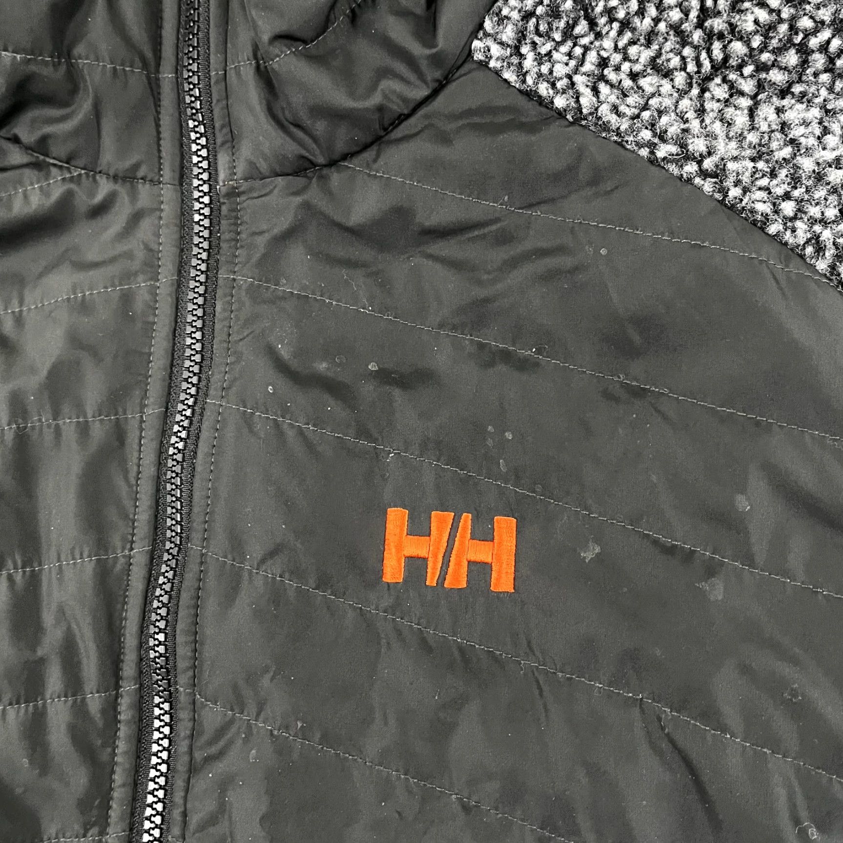 Helly Hansen Helly Hansen Jacket Womens L Black Gray Quilted Puffer Sherpa Hiking Size L / US 10 / IT 46 - 6 Thumbnail