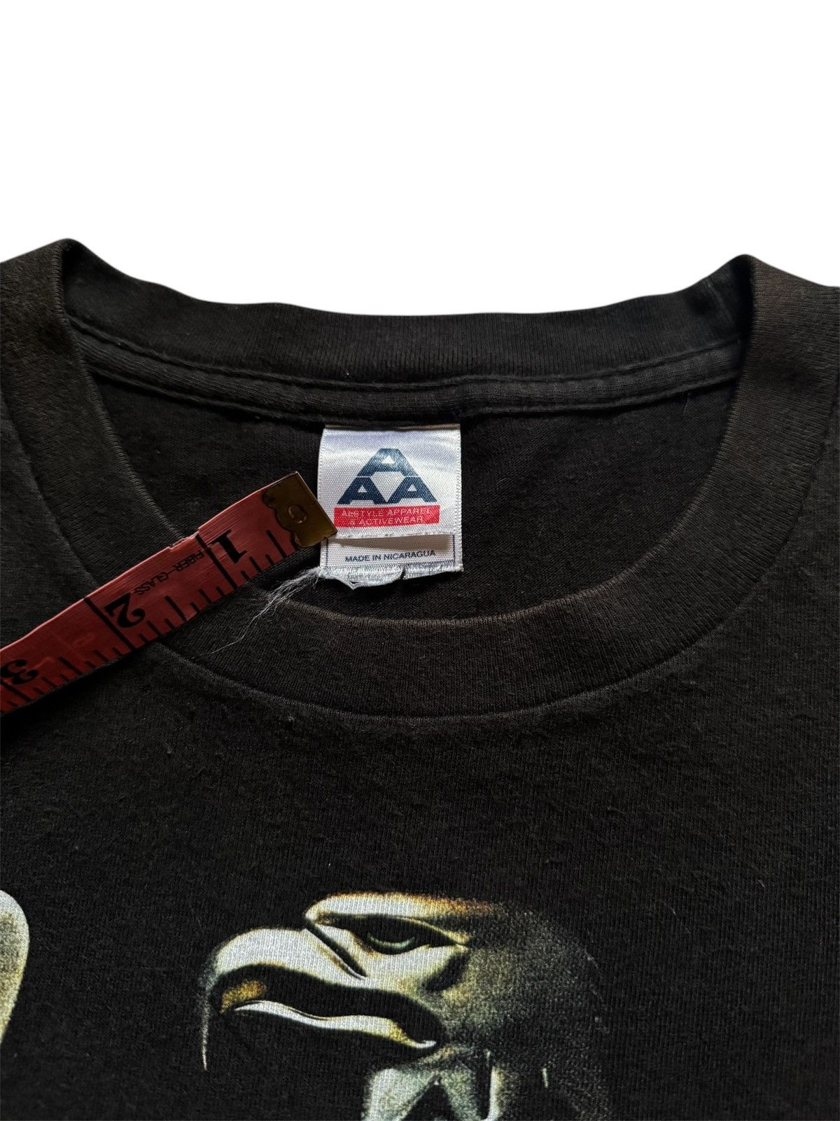 Band Tees VINTAGE SLAYER EAGLE BIG LOGO Y2K BAND TEES BLACK FADED Size US L / EU 52-54 / 3 - 8 Thumbnail