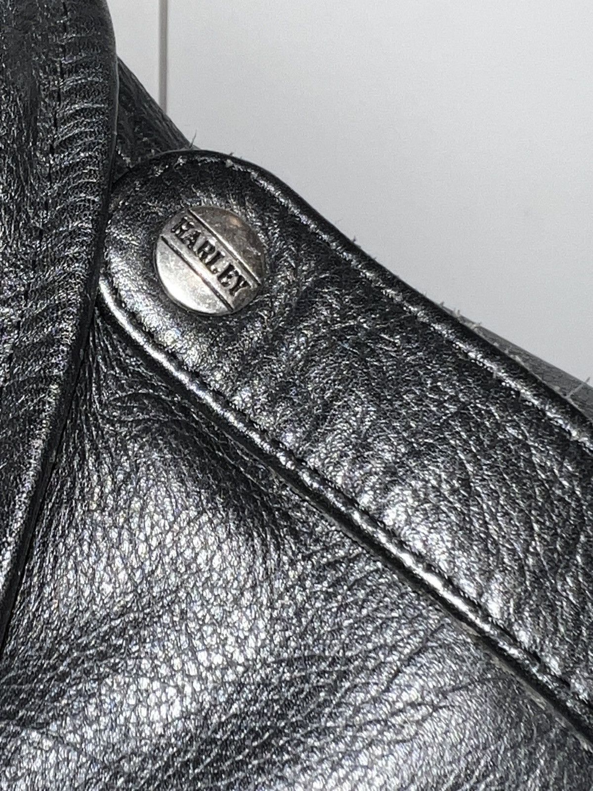 Harley Davidson Harley-Davidson Women’s Leather Jacket Made in Korea Rare! Size M / US 6-8 / IT 42-44 - 6 Thumbnail