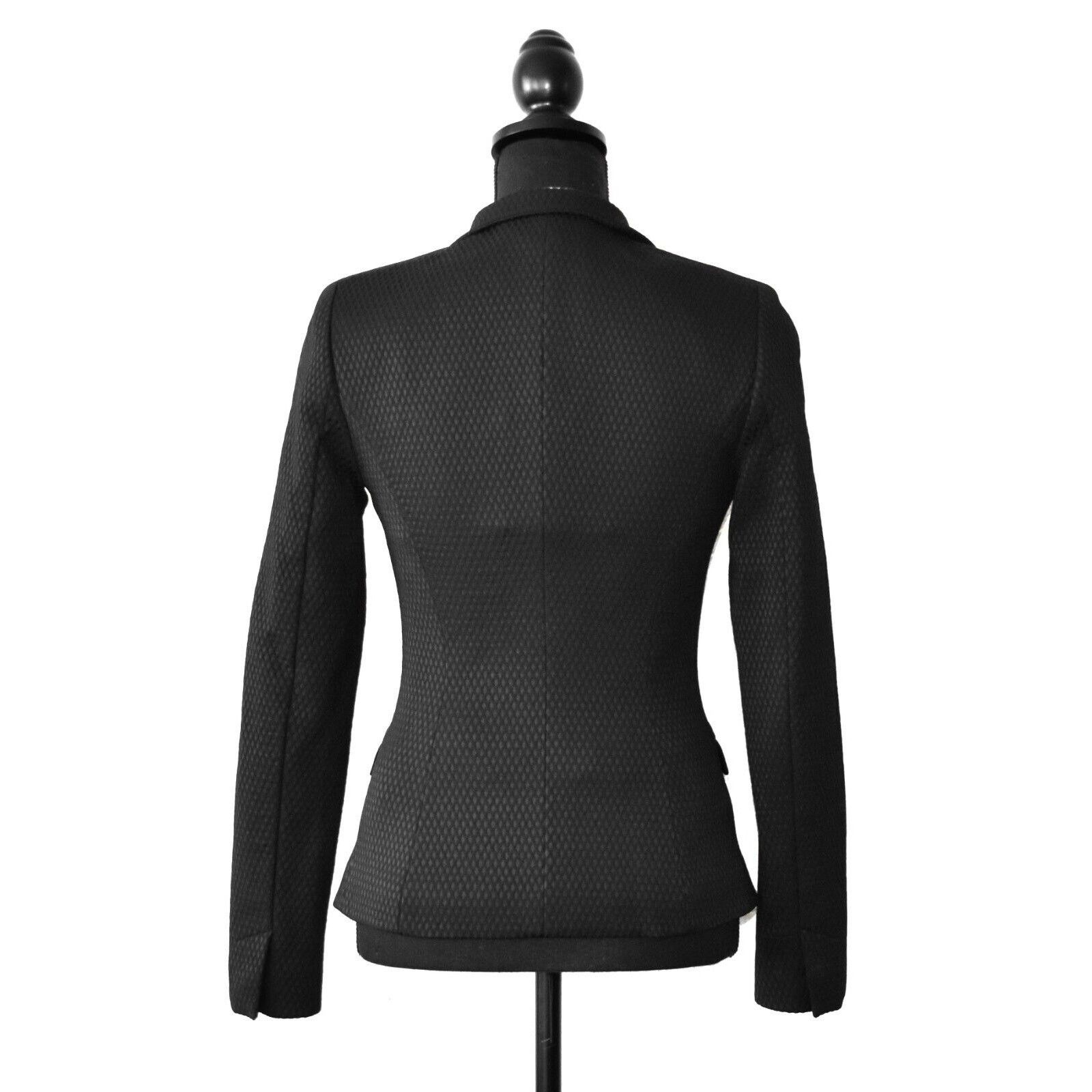 Ted Baker NWT TED BAKER Pique Square Single Button Blazer Sz 0/2 $425 Size XS / US 0-2 / IT 36-38 - 3 Thumbnail