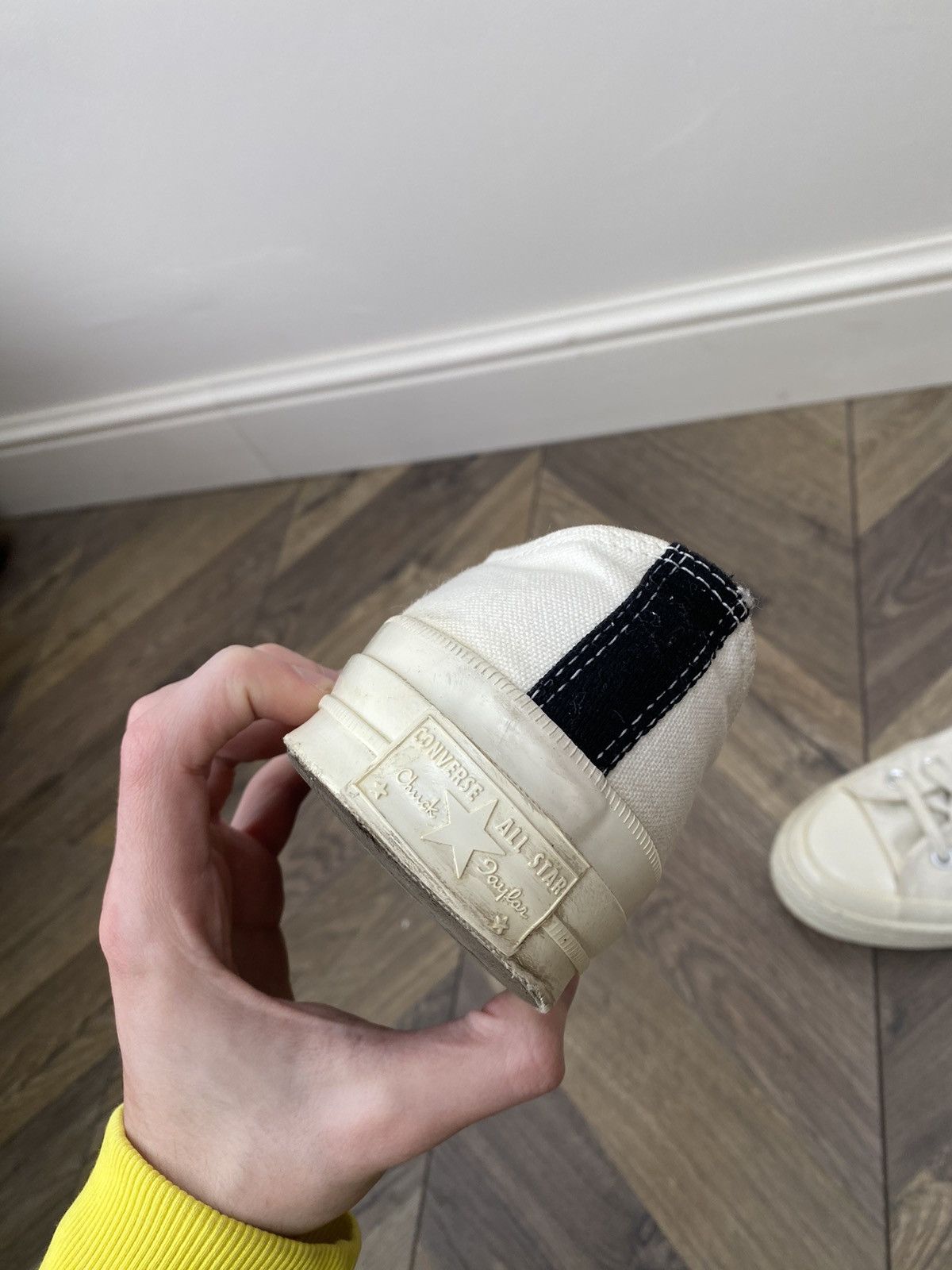 Comme des Garcons × Converse Comme des Garçons PLAY x Converse All Star Sneakers Size US 10 / EU 43 - 12 Thumbnail