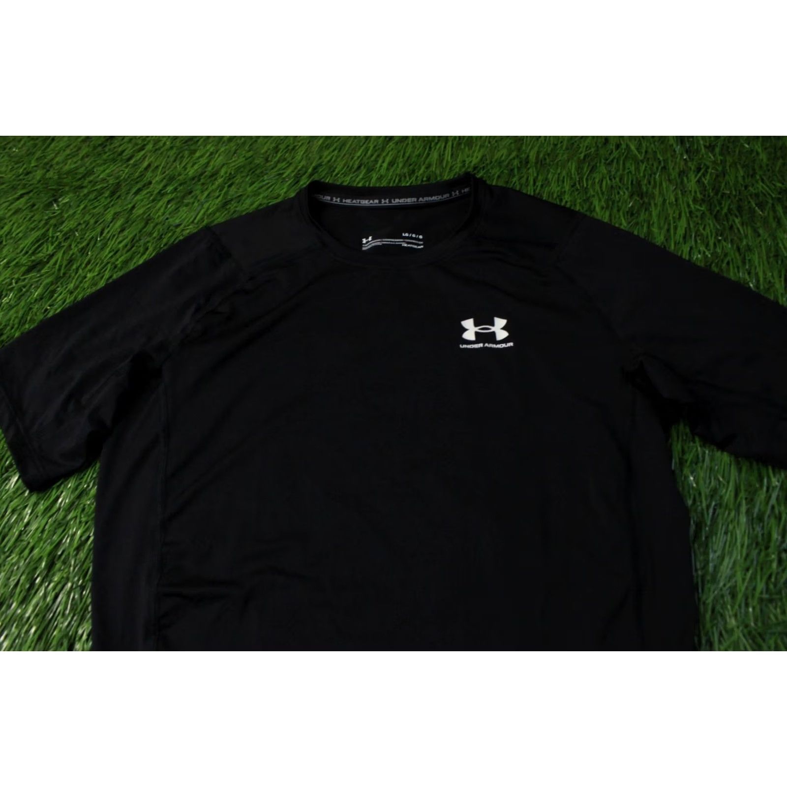 Under Armour UNDER ARMOUR HEATGEAR Original MEN T-Shirt Jersey SIZE L BLACK Short Sleeve Crew Neck CrossFit Base Layer Size US L / EU 52-54 / 3 - 2 Thumbnail