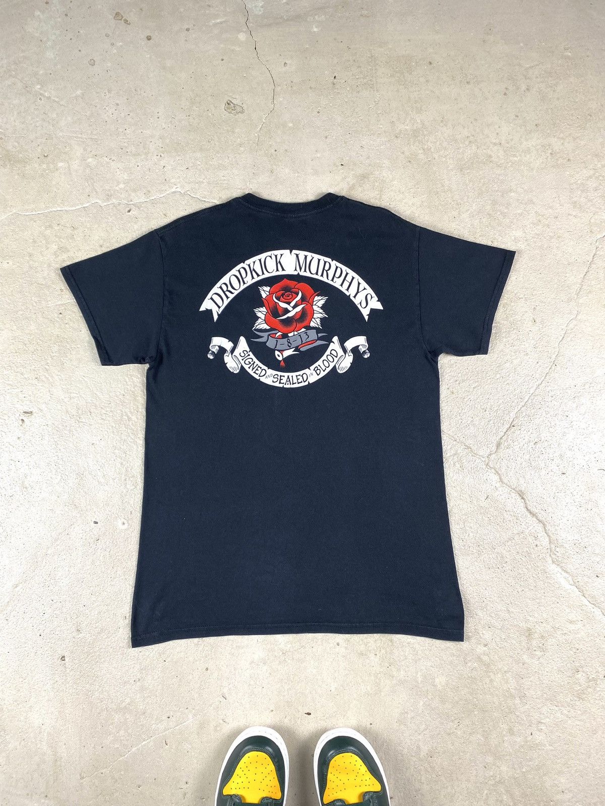 West Coast Choppers Rare! Vintage Drop Kick Murphys T Shirt Rock Gotic Band Tee Size US M / EU 48-50 / 2 - 2 Thumbnail