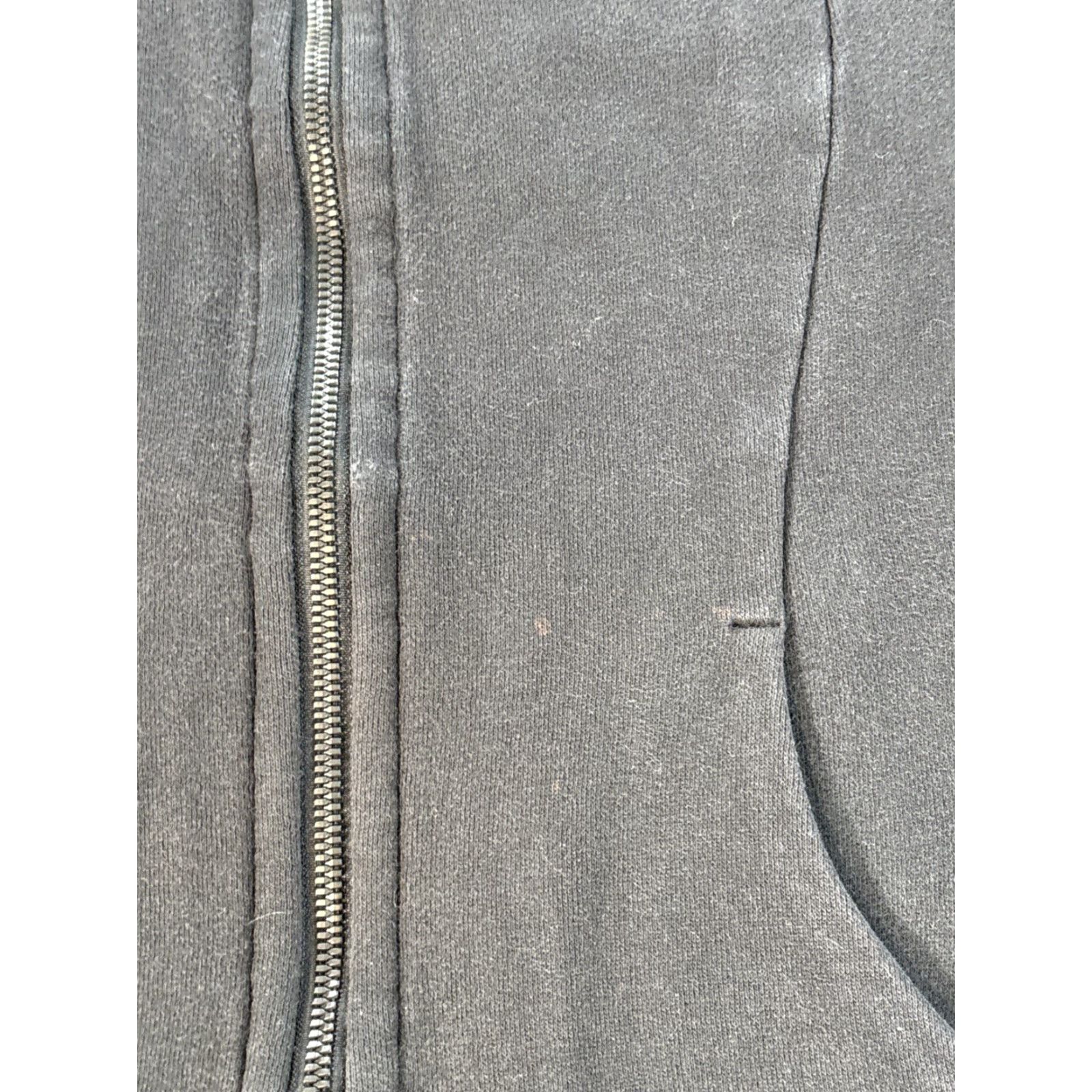 Lululemon Lululemon Scuba Hoodie Womens 4 Gray Full Zip Sweatshirt Hooded Fleece Logo Pockets Size S / US 4 / IT 40 - 4 Thumbnail