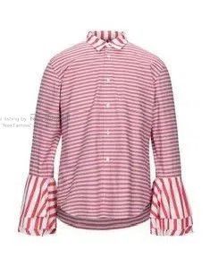 Comme des Garcons CDG Red White Stripe Shirt XS. Size US XS / EU 42 / 0 - 2 Thumbnail