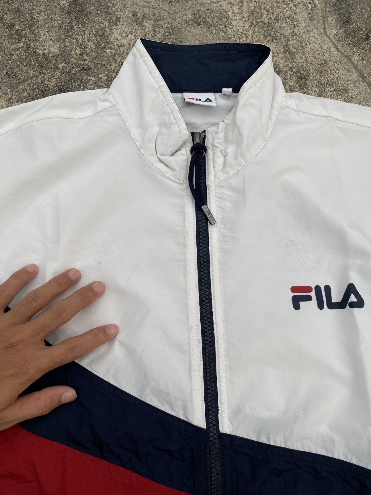 Fila Vtg Windbreaker Fila Size US M / EU 48-50 / 2 - 4 Thumbnail
