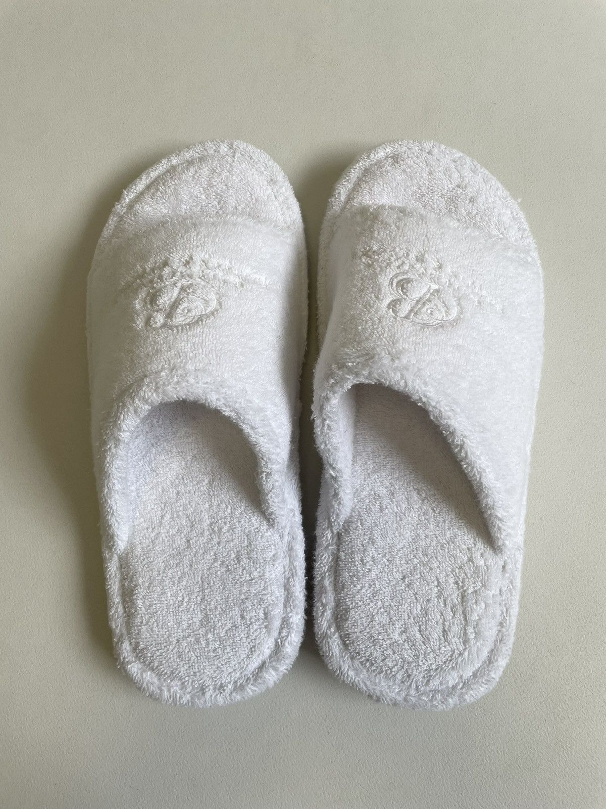 Balenciaga White Terry Cotton ‘Hotel Slippers’ Size US 9 / EU 42 - 10 Thumbnail