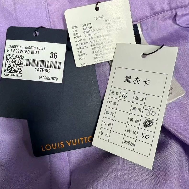 Louis Vuitton Louis Vuitton Organza full print shorts Size US 36 / EU 52 - 4 Thumbnail