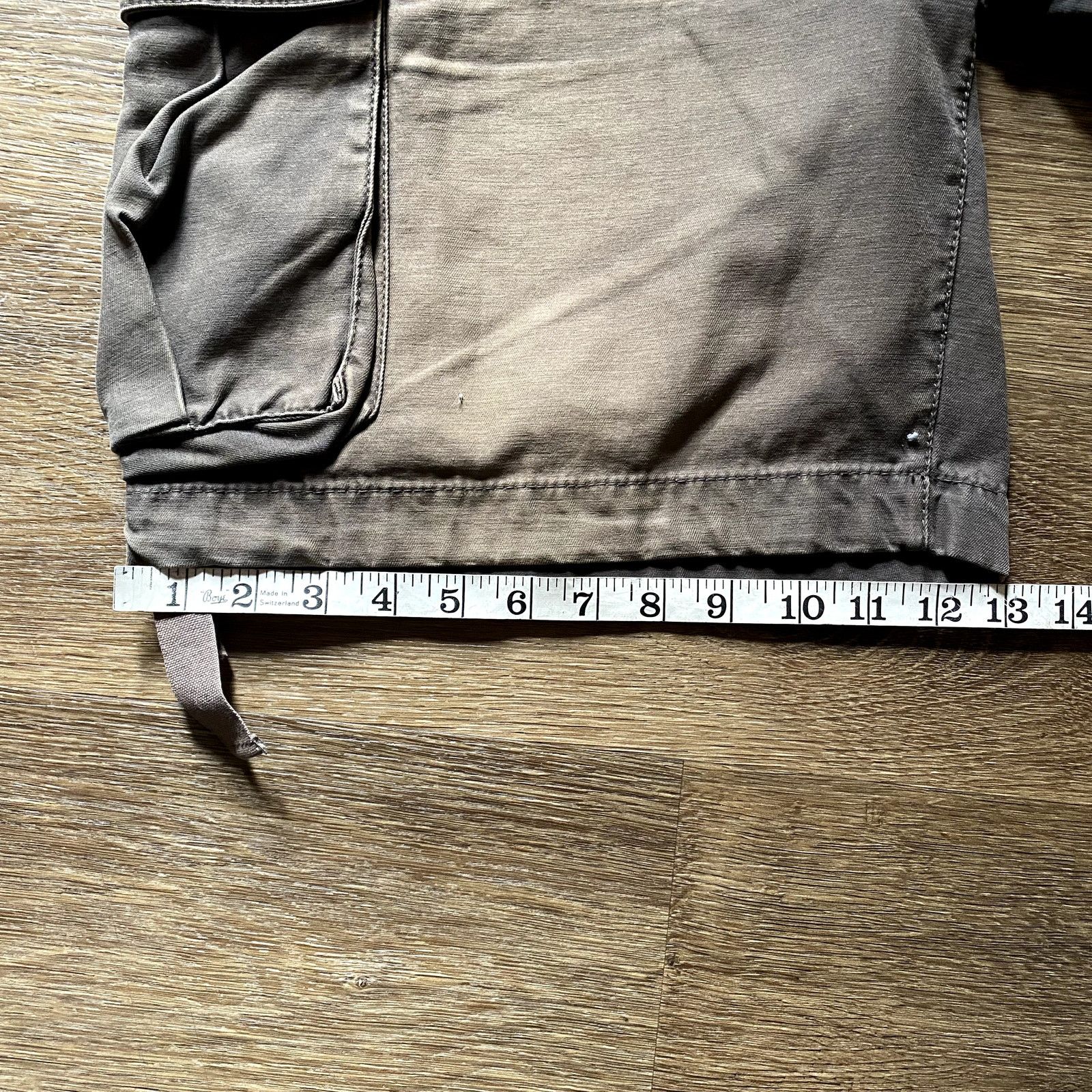 Vintage Vintage Y2K Ringspun Cargo Shorts Size US 36 / EU 52 - 7 Thumbnail