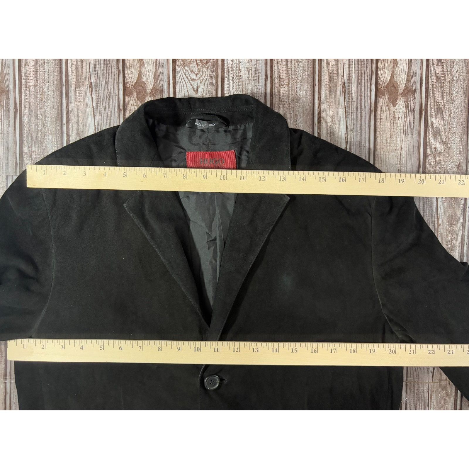Hugo Boss Hugo Boss Louis 100% Ziegenleder / Goat Skin chore blazer ja Size 40R - 7 Thumbnail