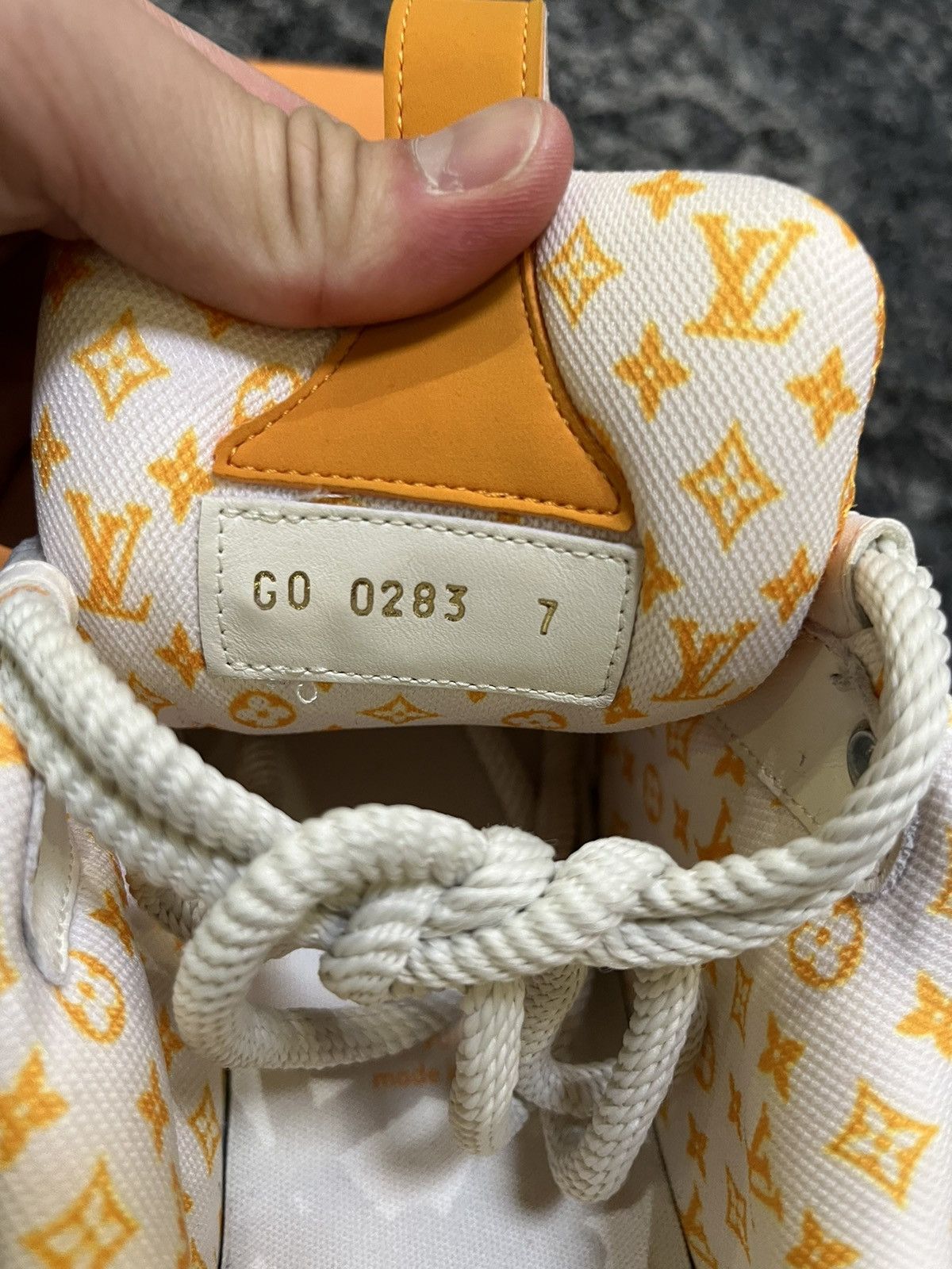 Louis Vuitton LV RARE Skate Sneaker Yellow Size US 8.5 / EU 41-42 - 9 Thumbnail