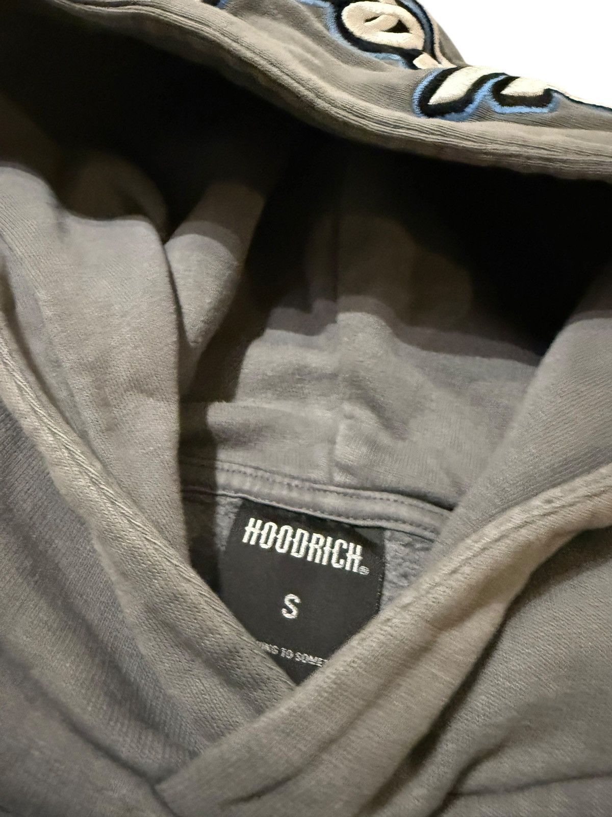 Hoodrich Hoodrich hoodie rare drill size S gray Size US S / EU 44-46 / 1 - 4 Thumbnail