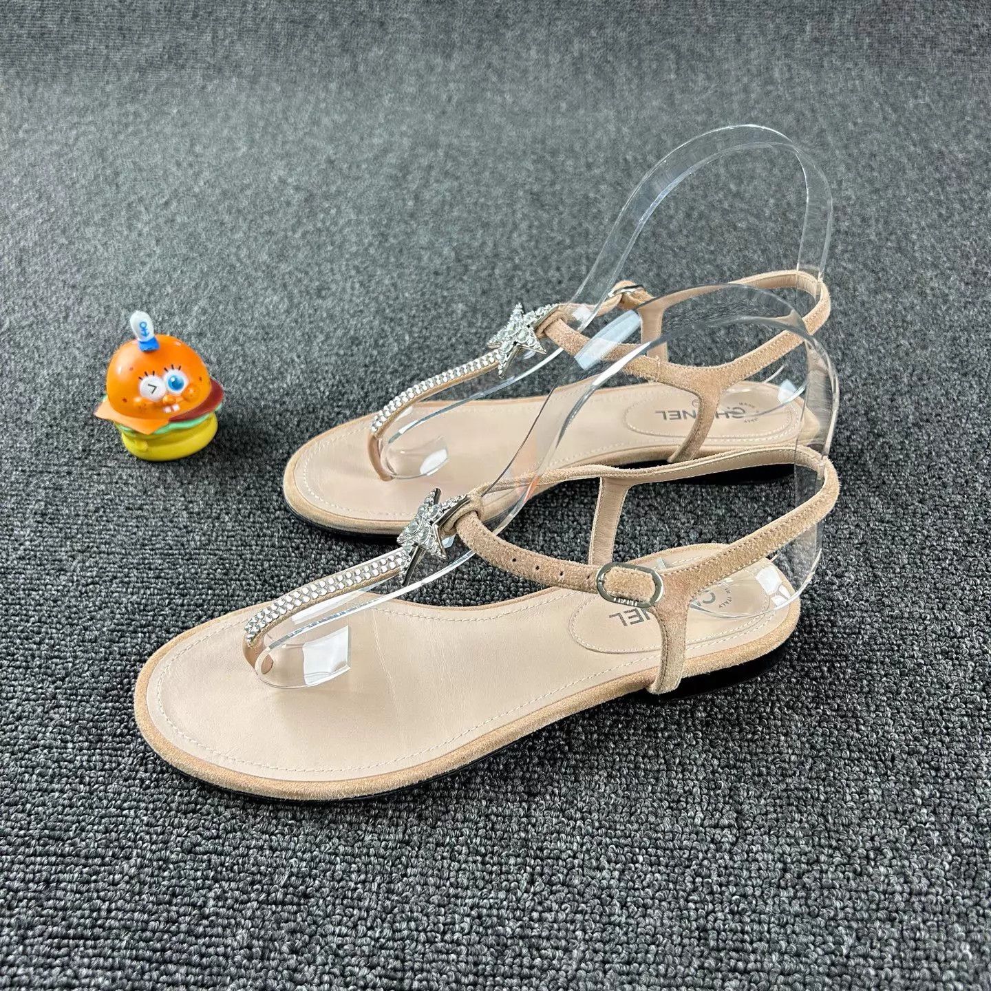 Chanel Chanel Women's Starry Sandals 36.5 Size US 6 / IT 36 - 1 Thumbnail