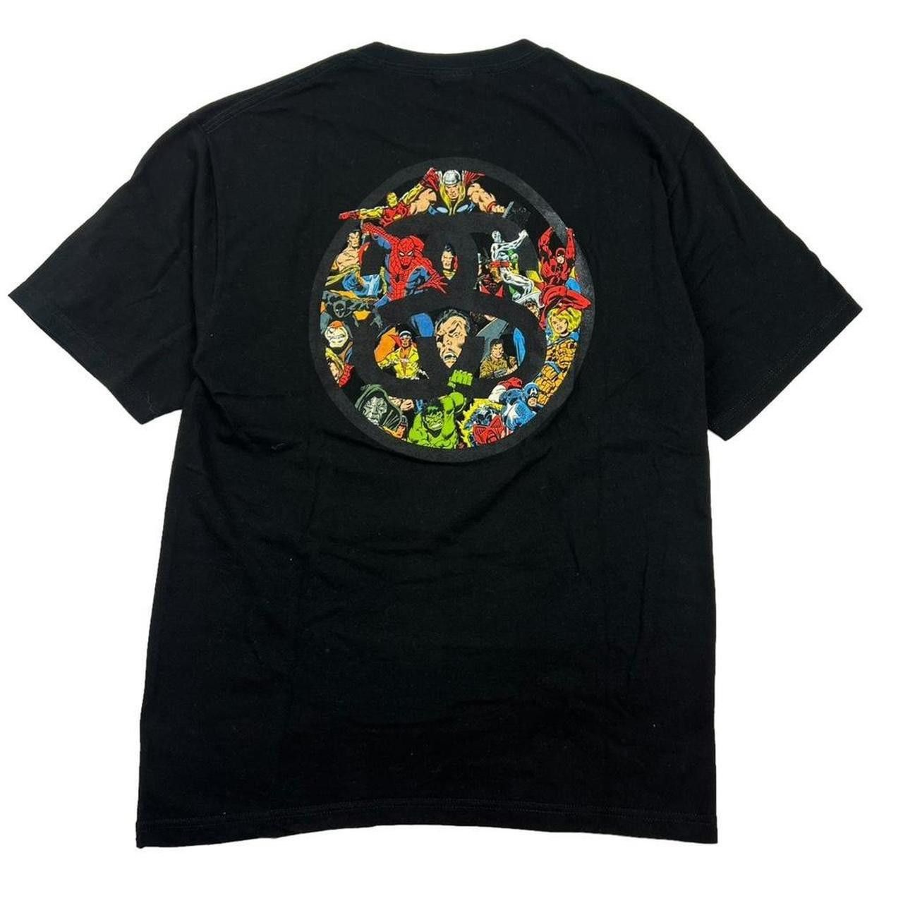 MF Doom × Stussy Vintage Stussy x Marvel Dr. Doom t-shirt | Grailed