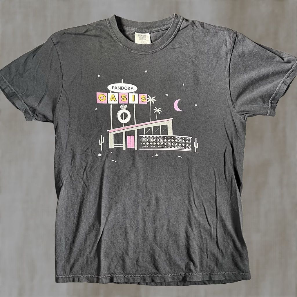 pandora VINTAGE Charli XCX Shirt M & M Black Summer 2022 Brat Coachella Pandora Oasis VERY RARE Mens Size M Size US M / EU 48-50 / 2 - 1 Thumbnail