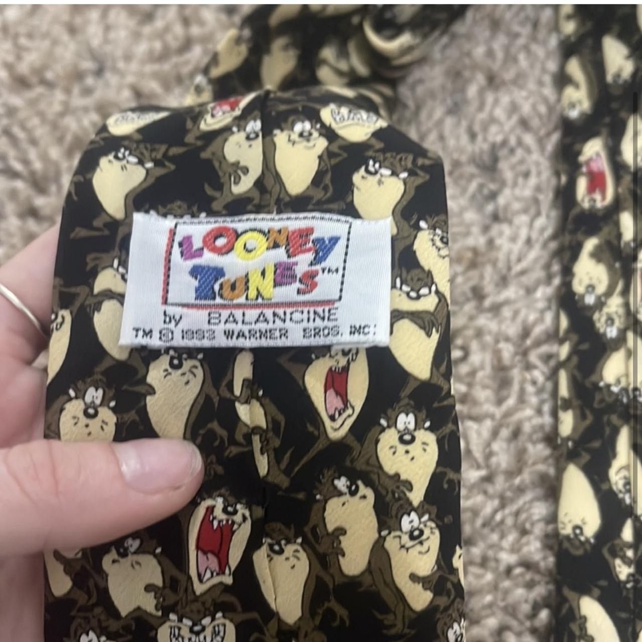Vintage × Warner Bros 1993 Looney Toons Tie Size ONE SIZE - 4 Thumbnail
