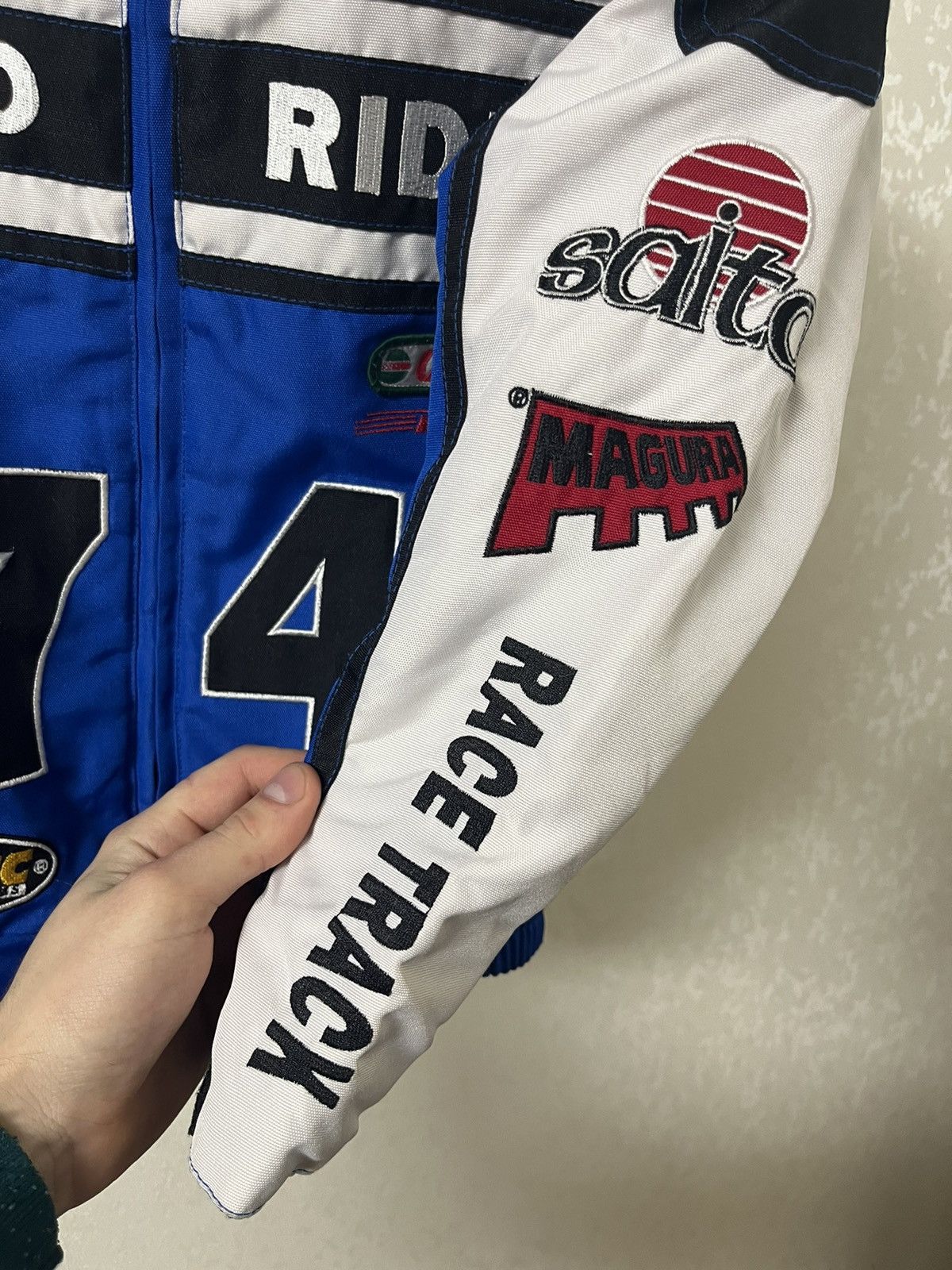 Vintage Fast Lane Speed Freak Vintage Racing Kids Jacket F1 NASCAR Size US XXS / EU 40 - 5 Thumbnail